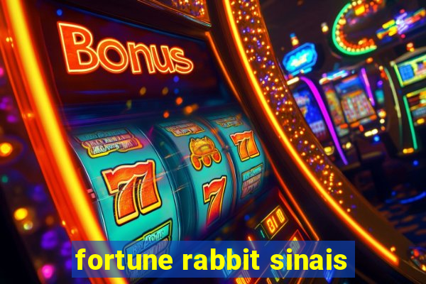 fortune rabbit sinais